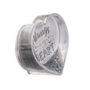 3D-Herz mit Folienherzen,