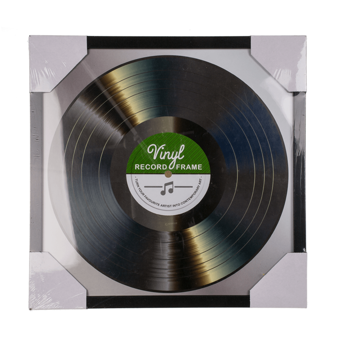 Schallplatten-Rahmen, 34 x 34 x 1 cm,