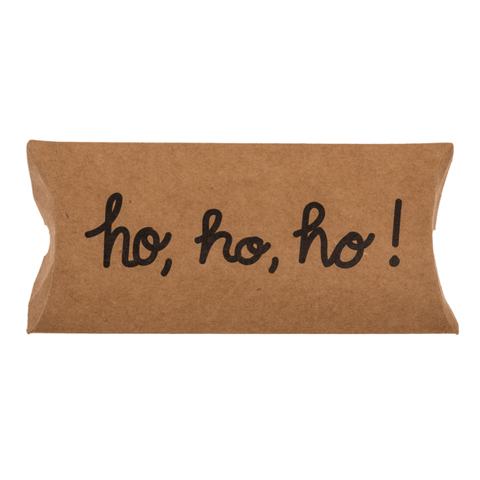 Kraftpapier-Kissenschachteln, Weihnachten,