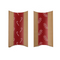 Rot/naturfarbener Adventskalender,