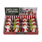 Kerze, Weihnachtsmann & Schneemann sortiert,