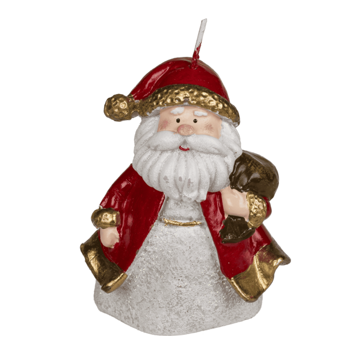 Kerze, Weihnachtsmann & Schneemann sortiert,