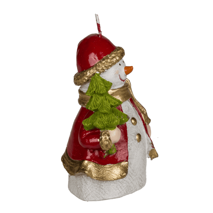 Kerze, Weihnachtsmann & Schneemann sortiert,