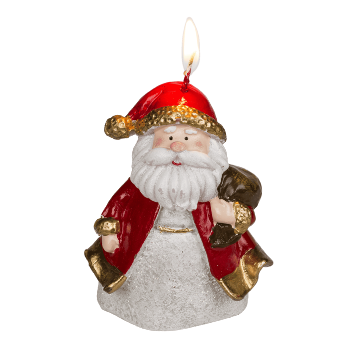 Kerze, Weihnachtsmann & Schneemann sortiert,