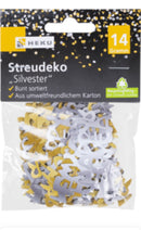 Streudeko "Silvester", 14g, sortiert