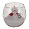 Kerze im Glas, Schneemann & Weihnachtsmann