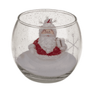Kerze im Glas, Schneemann & Weihnachtsmann