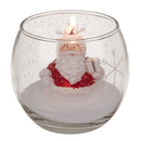 Kerze im Glas, Schneemann & Weihnachtsmann