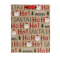 Papier-Geschenktüte, Ho Ho Ho,