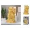 Winkekatze in Gold, ca. 12cm,