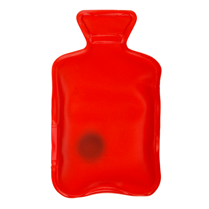 Handwärmer, Wärmflasche mit Fleeceüberzug,