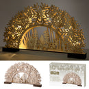 LED Holzschwibbogen, natur, ca. 45cmB
