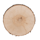 Deko-Holzscheibe, D: ca. 15 cm,
