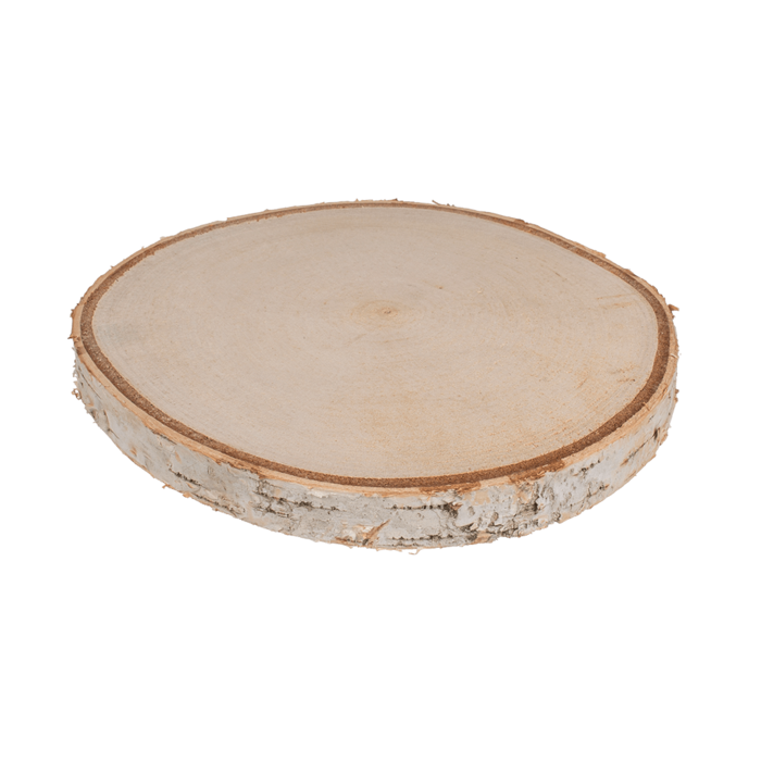 Deko-Holzscheibe, D: ca. 15 cm,