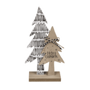 Holz-Tannen, Merry Christmas,