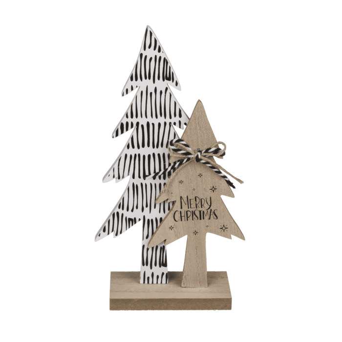Holz-Tannen, Merry Christmas,