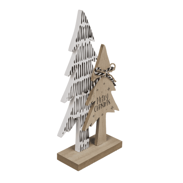Holz-Tannen, Merry Christmas,