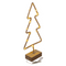 Metall-Tanne mit Jute umwickelt & LED