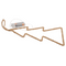 Metall-Tanne mit Jute umwickelt & LED,