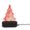 3D-Leuchte, Weihnachtsbaum, ca. 19 cm,