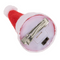 Plüsch-Haarclip, Weihnachtsmütze mit LED