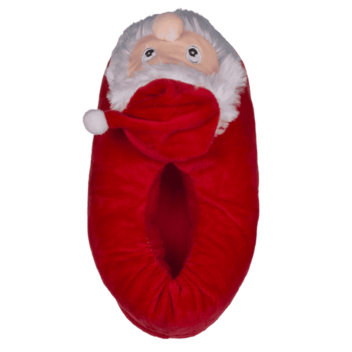Kuschel-Pantoffeln, Weihnachtsmann,