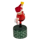 Holz-Drückfigur, Weihnachten, ca. 4,6 x 11 cm,