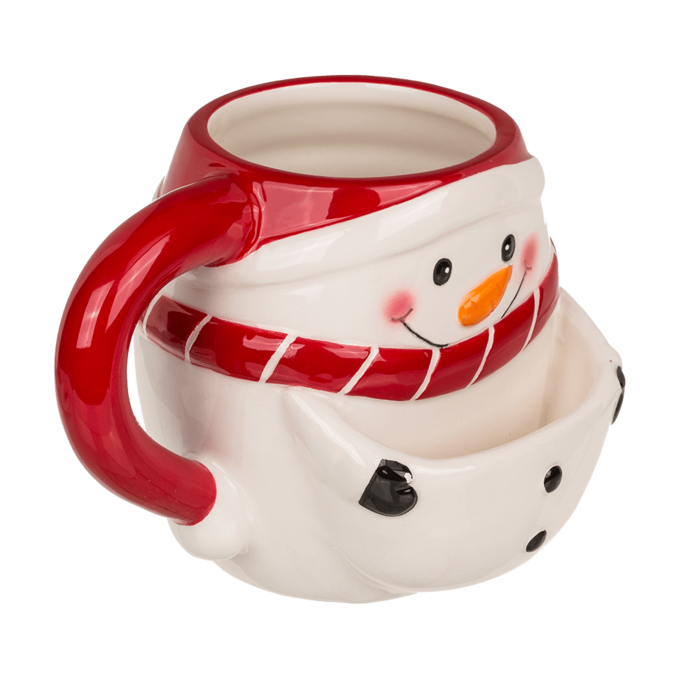 Dolomite-Becher mit Keksfach, Weihnachten,