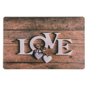 Tischset, Love & I love You sortiert,