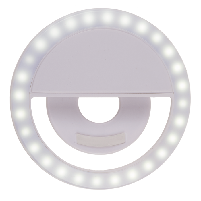 Selfie LED Ring, mit 28 LED, mit USB Anschluss,