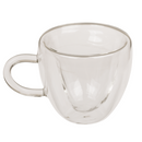 Doppelwandiges Thermo-Glas mit Herzform,