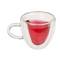 Doppelwandiges Thermo-Glas mit Herzform,