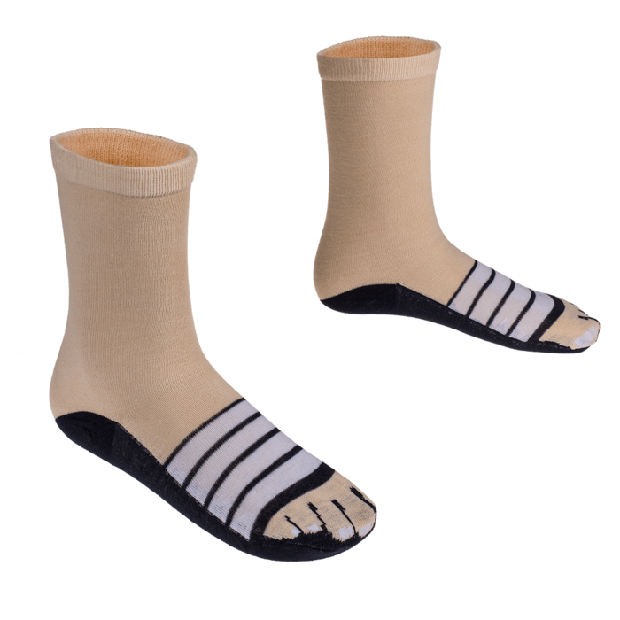 Socken, Badelatschen, 2-fach sortiert, ca. 40 g,