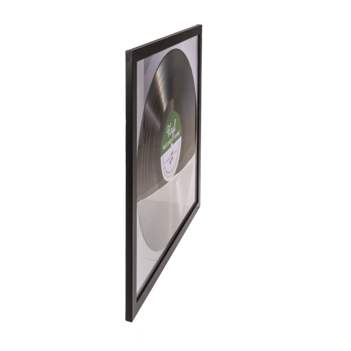 Schallplatten-Rahmen, 34 x 34 x 1 cm,