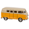 Modellauto mit Rückziehmotor, VW T1 Bus 1963,