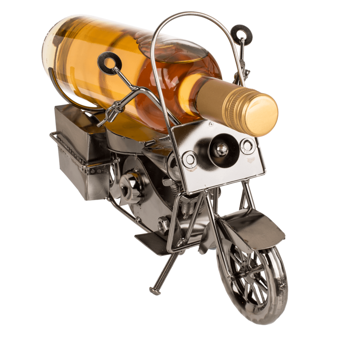 Metall-Flaschenhalter, Motorrad III,