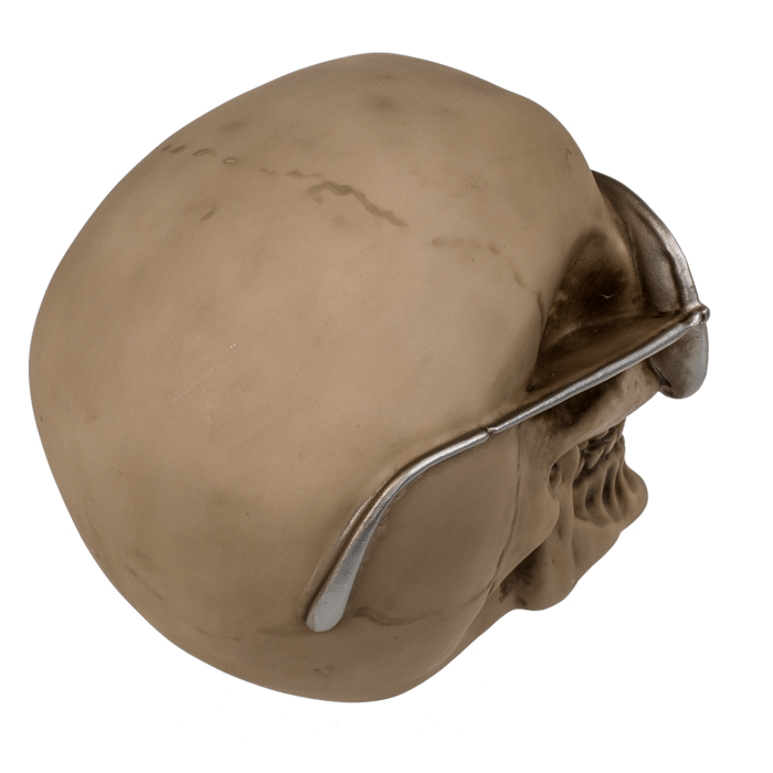 Kopfhörerhalterung, Totenkopf,