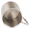 Edelstahlbecher mit Karabiner, Maritim,