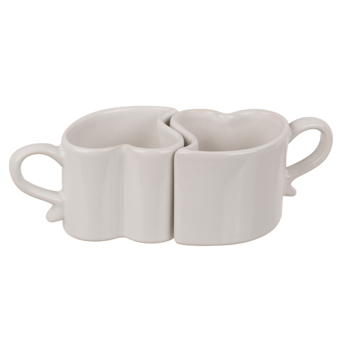 Herzförmige Espressotasse,