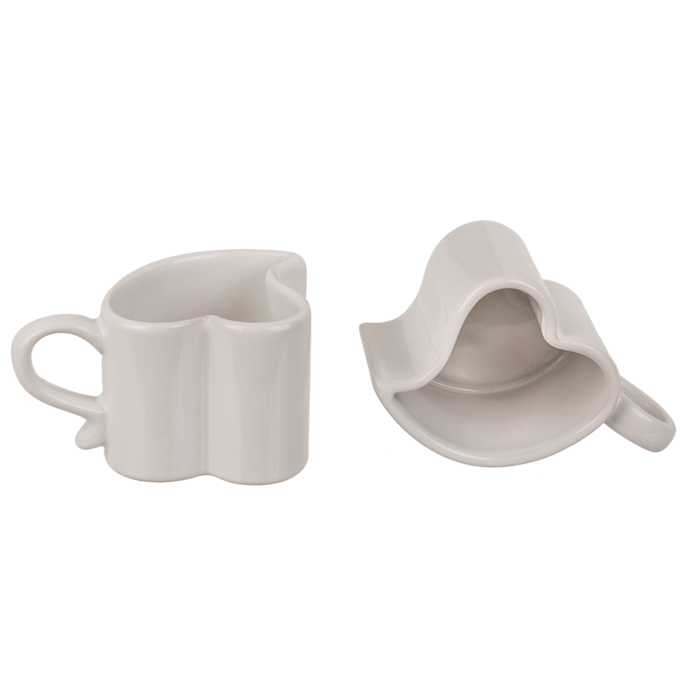 Herzförmige Espressotasse,