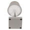Graue Tisch-Lampe mit LED,
