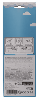 Flugzeug mit Gummibandkatapult, ca. 20 cm,