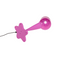 Tischleuchte, Farbtopf, neon-pink, ca. 30 cm,