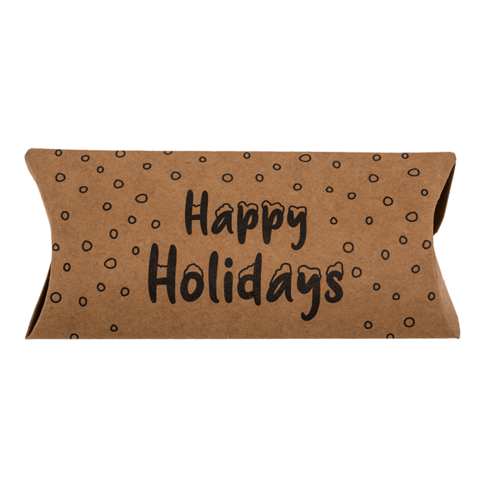 Kraftpapier-Kissenschachteln, Weihnachten,