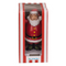 Bewegliche Figur, Weihnachtsmann mit Klingel,