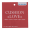 Rotes Deko-Kissen, Love,