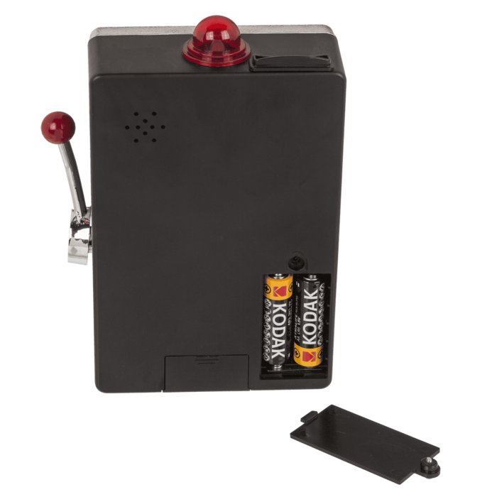 Spardose, Spielautomat, mit Klingel & LED,