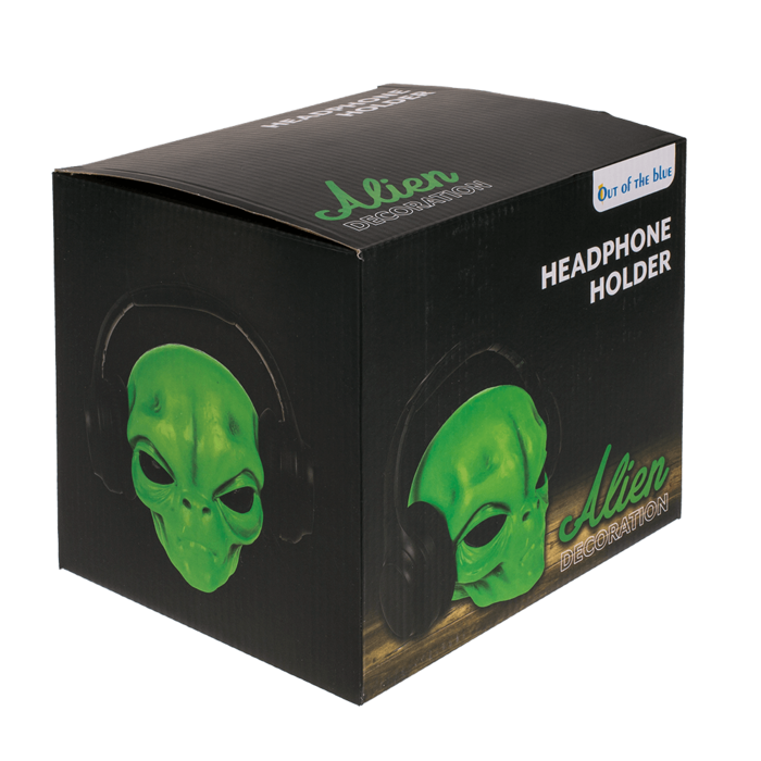 Kopfhörerhalterung, Alien,