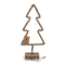 Metall-Tanne mit Jute umwickelt & LED