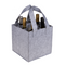 Filz-Tasche für 6 Flaschen,